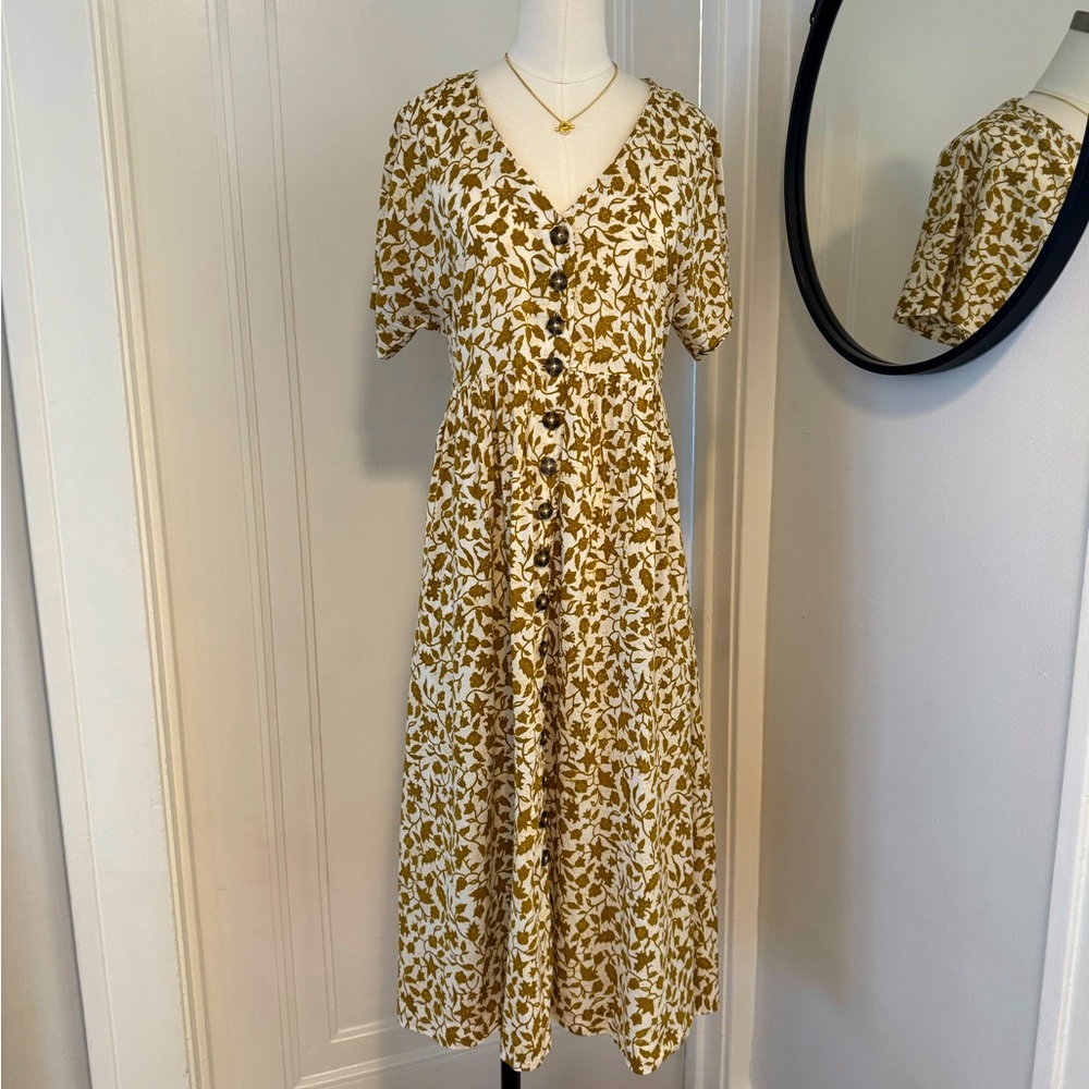 Button-Front Midi Dress size XS NA275